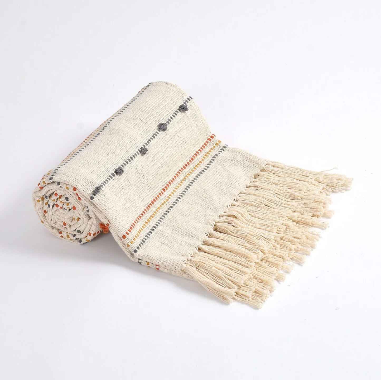 Multi Woven Throw Roll - Ansa Home