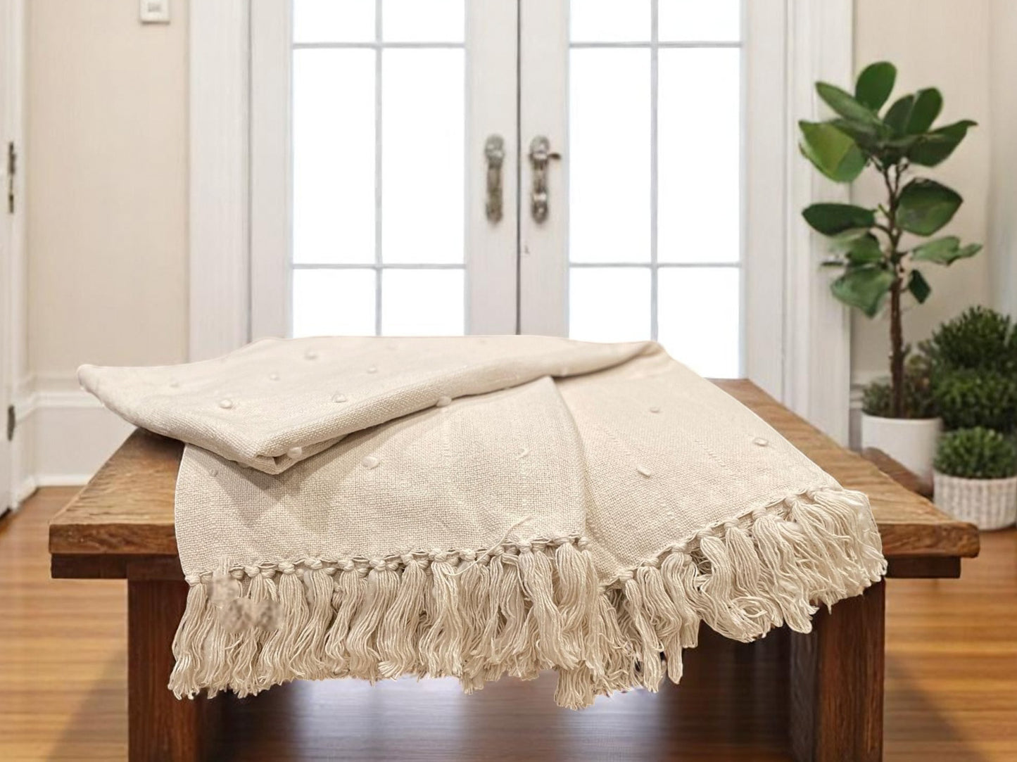 embroidered blankets
